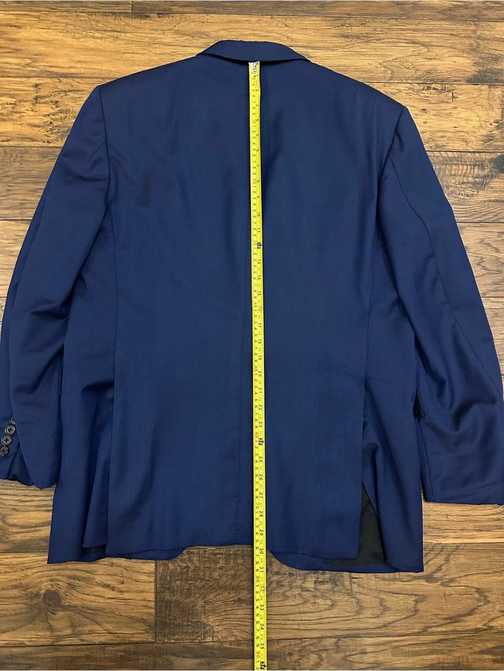 Zilli Blue 100% Wool Made in Italy Suit EU 52 US 42R Luxury Designer